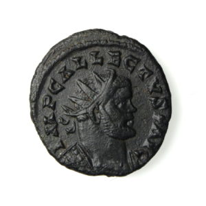 Allectus Bronze Quinarius 293-296AD-14425