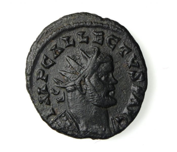 Allectus Bronze Quinarius 293-296AD-14425
