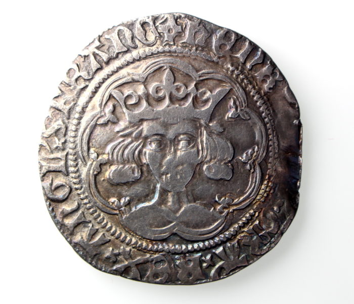 Henry VI Silver Groat 1422-1461AD ex Reigate Hoard-14467