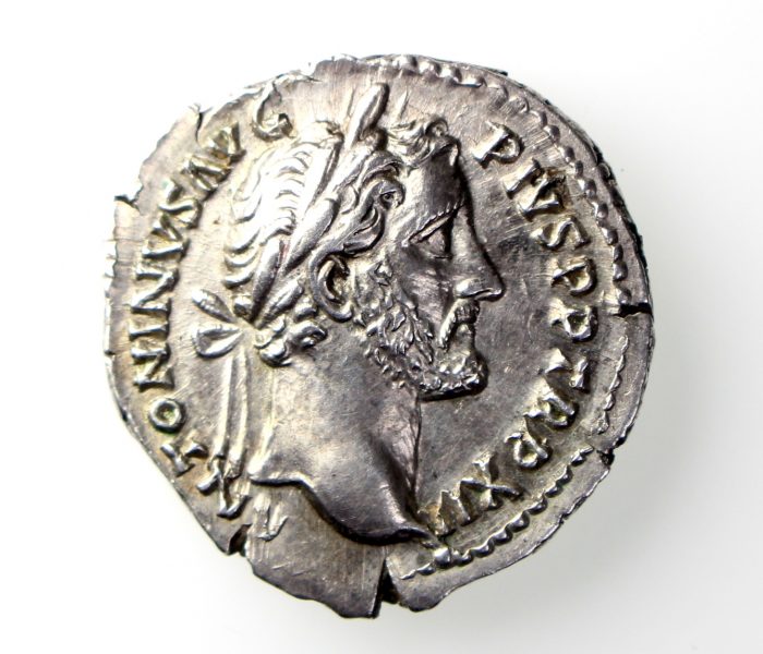 Antoninus Pius Silver Denarius 138-161AD-14489