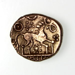 Iceni Gold Stater Freckenham 'moon faces' Type 65-45BC-14647