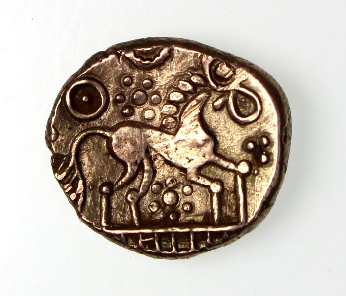 Iceni Gold Stater Freckenham 'moon faces' Type 65-45BC-14647