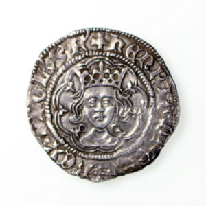 Henry VI Silver Halfgroat Annulet Issue 1422-1461AD Calais -14706