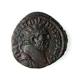 Carausius Bronze Antoninianus 287-293AD Legionary Bull-14754