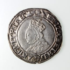 Elizabeth I Silver Shilling 1558-1603AD-14821