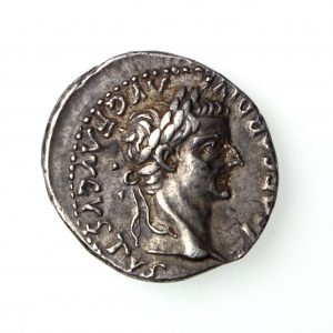 Tiberius Silver Denarius 14-37AD-14828
