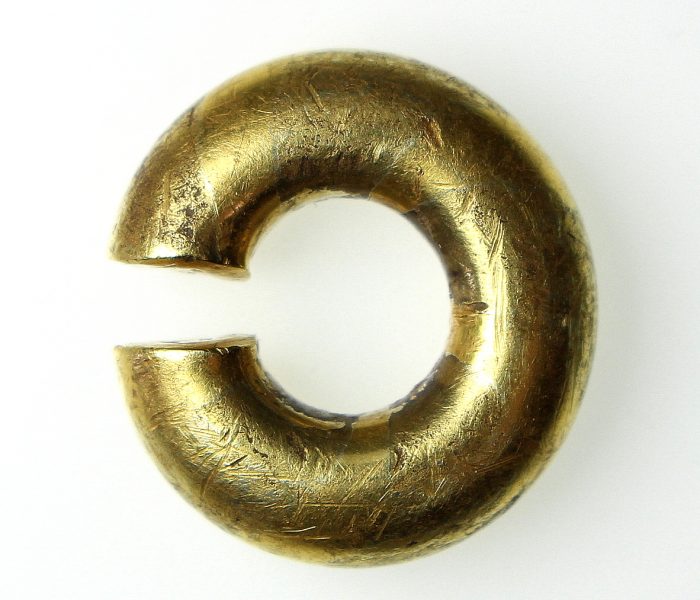Early Banded Gold Ring Money 1st Century BC -14835