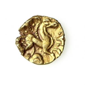 Trinovantes 'Whaddon Rose' Gold Quarter Stater 45-40BC-14845