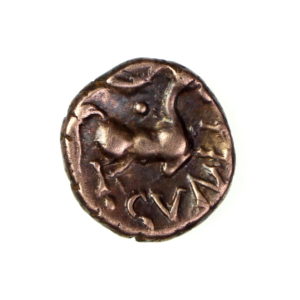 Catuvellauni Cunobelin Gold Quarter Stater Plastic Type 8-41AD-14905