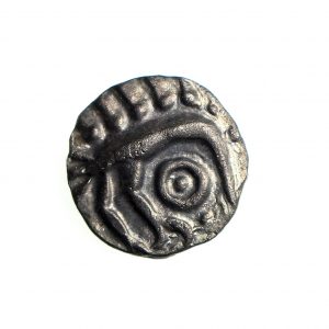Anglo Saxon Silver Sceat c.695-740AD Series E plumed bird -14919