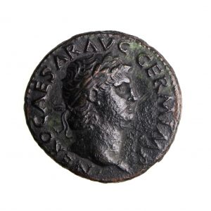 Nero Bronze As Temple of Janus 54-68AD-14984