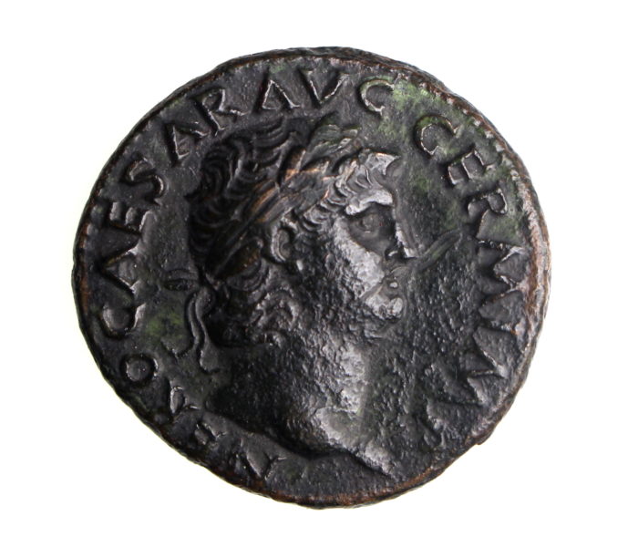 Nero Bronze As Temple of Janus 54-68AD-14984