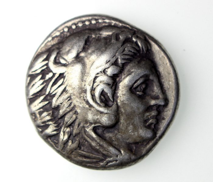 Macedon, Alexander III Silver Tetradrachm Amphipolis (III) 336-323BC -15086