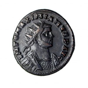 Maximianus Bronze Antoninianus Struck under Carausius 287-293AD-15093