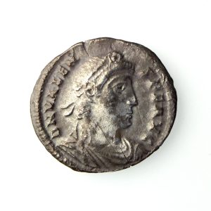 Valens Silver Siliqua 364-378AD Rome -15105