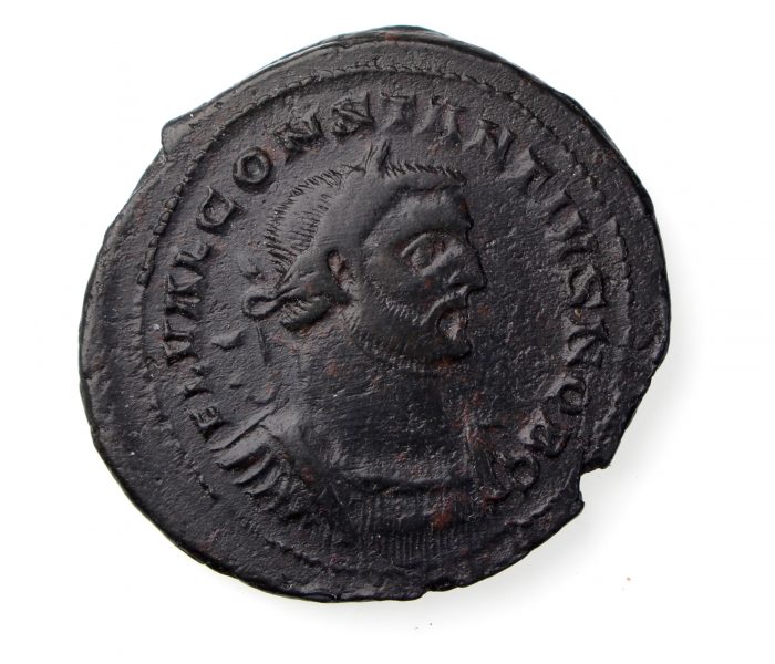 Falmouth Hoard Constantius I Bronze Follis 293-305AD As Caesar London -15166