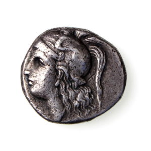 Calabria, Tarentum Silver Drachm 281-272BC-15407