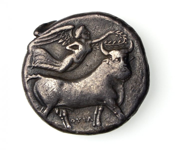Campania, Neapolis Silver Nomos 300-275BC-15409