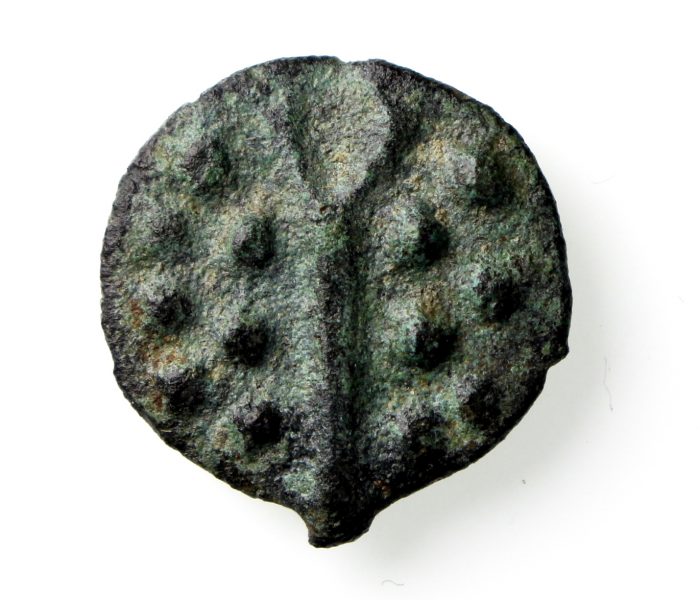 Durotriges Cast Bronze Potin 'Hengistbury Multidots' c.60-40BC-15268