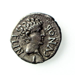 Catuvellauni Cunobelin Silver Unit 'Crescent Horse' 8-41AD exceptional -15299