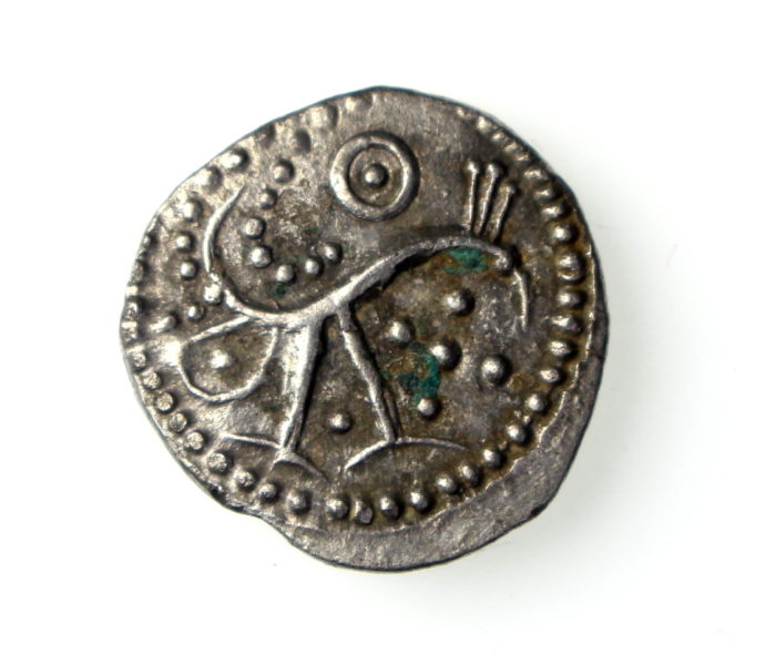 Anglo Saxon Silver Sceat 710-760AD Series H Hamwic type-15283