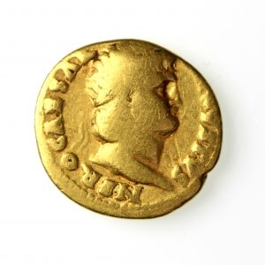 Nero Gold Aureus 54-68AD-15288