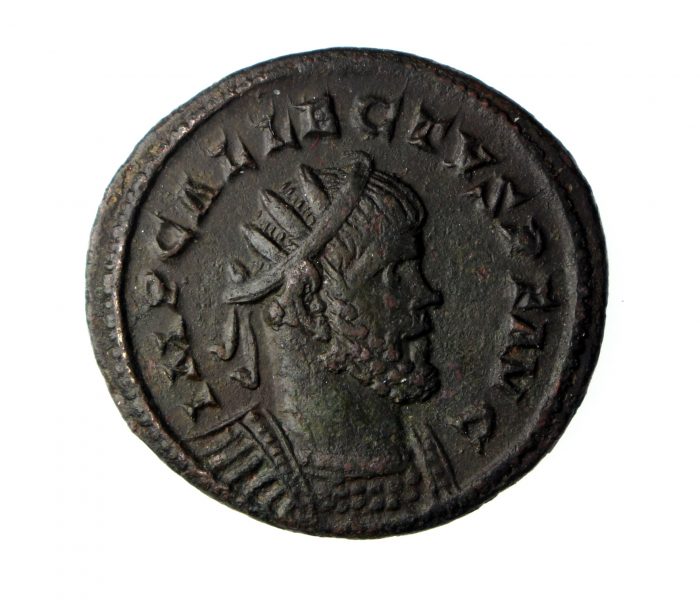Allectus Bronze Antoninianus 293-296AD Providentia -15290