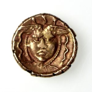 Atrebates Tincomarus Gold Quarter Stater Medusa 25BC-10AD ext. rare -15549