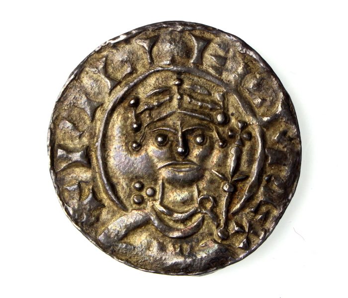 William I Silver Penny 1066-1087AD Paxs type Gloucester-15561