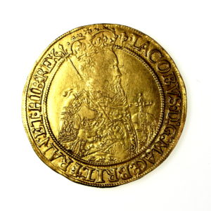 James I Gold Unite 1603-1625AD mm. Lis-15580