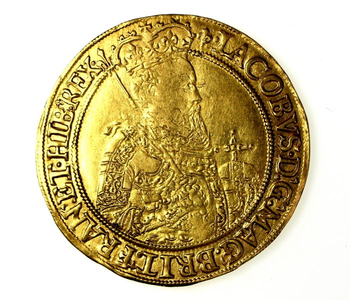 James I Gold Unite 1603-1625AD mm. Lis-15580