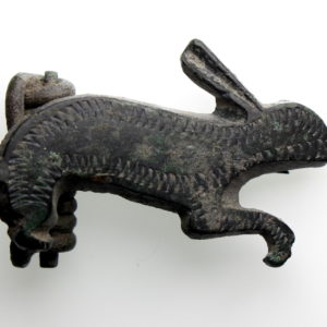 Roman Bronze Hare Brooch 2nd Cantury AD-15621