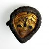 Anglo Saxon Gilded Woden Head Mount c.7th / 8th Century AD-15767