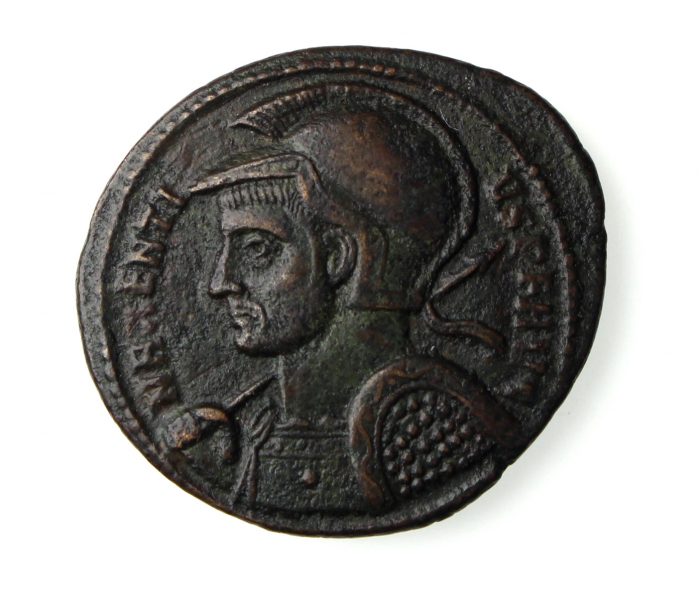 Maxentius Bronze Half Follis 306-312AD Ostia -15702