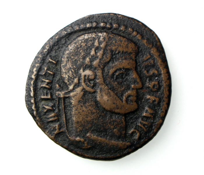 Maxentius Bronze Quarter Follis 306-312AD Rome-15703