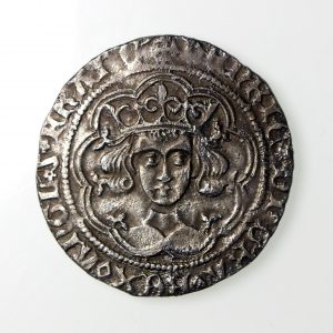 Henry VI Silver Groat, Calais Rosette Mascle 1422-61AD-15724