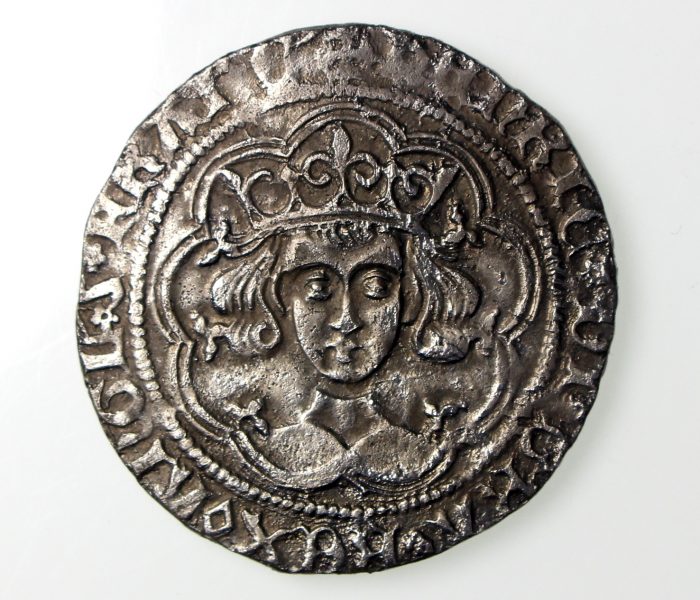 Henry VI Silver Groat, Calais Rosette Mascle 1422-61AD-15724