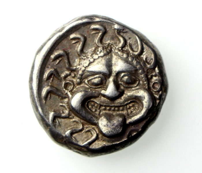 Apollonia Pontika Silver Drachm Circa 400BC-15476