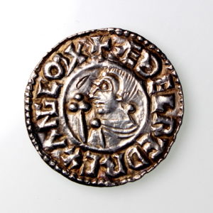 Aethelred II Silver Penny 978-1016AD Wallingford -15487