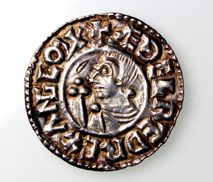 Aethelred II Silver Penny 978-1016AD Wallingford -15487