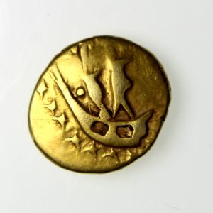 Gallo Belgic Gold Quarter Stater Geometric Type 1st Century BC -15536