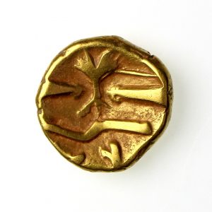 Gallo Belgic Gold Quarter Stater Geometric Type 1st Century BC-15538