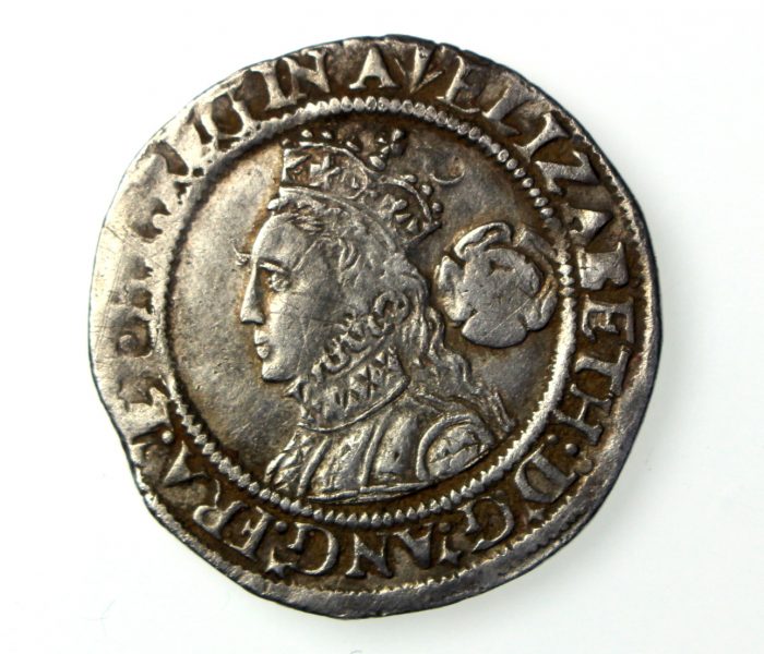 Elizabeth I Silver Threepence 1558-1603AD-15744
