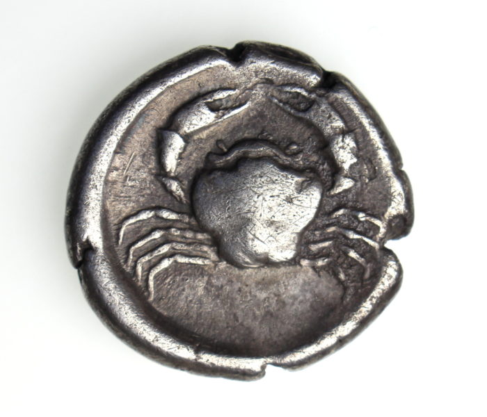 Sicily, Akragas Silver Didrachm Crab 495-478BC-15777