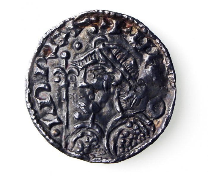 Harold I Silver Penny Fleur-de-Lis-Type 1035-1040AD Winchester -15807