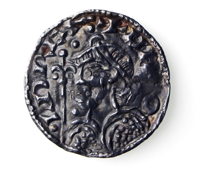 Harold I Silver Penny Fleur-de-Lis-Type 1035-1040AD Winchester -15807