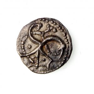 Anglo Saxon Silver Sceat 710-760AD Series H, T39 'Hamwic type' -15924