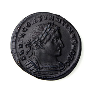 Constantine I (as Caesar) Bronze Follis 306-337AD Rare-15932