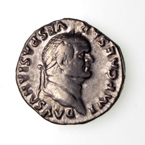 Vespasian Silver Denarius 69-79AD-15991