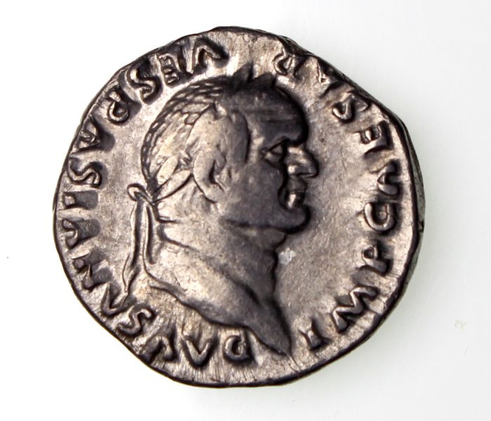 Vespasian Silver Denarius 69-79AD-15991